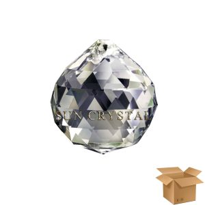 کریستال آویز گوی سفید کارتنی