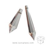 آویز کله قندی کم تراش سفید کارتنی