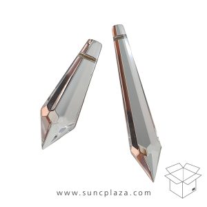 آویز کله قندی کم تراش سفید کارتنی