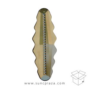 آویز کلیپس کاجی شیاردار کد 2301 کارتنی