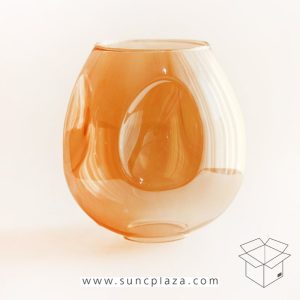لاله گلس عینکی کارتنی عسلی