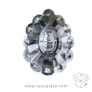 آویز پیکوک سفید شفاف کارتنی