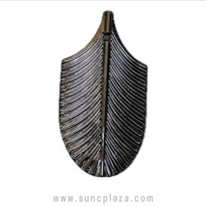 آویز برگی مدل مارال کروم